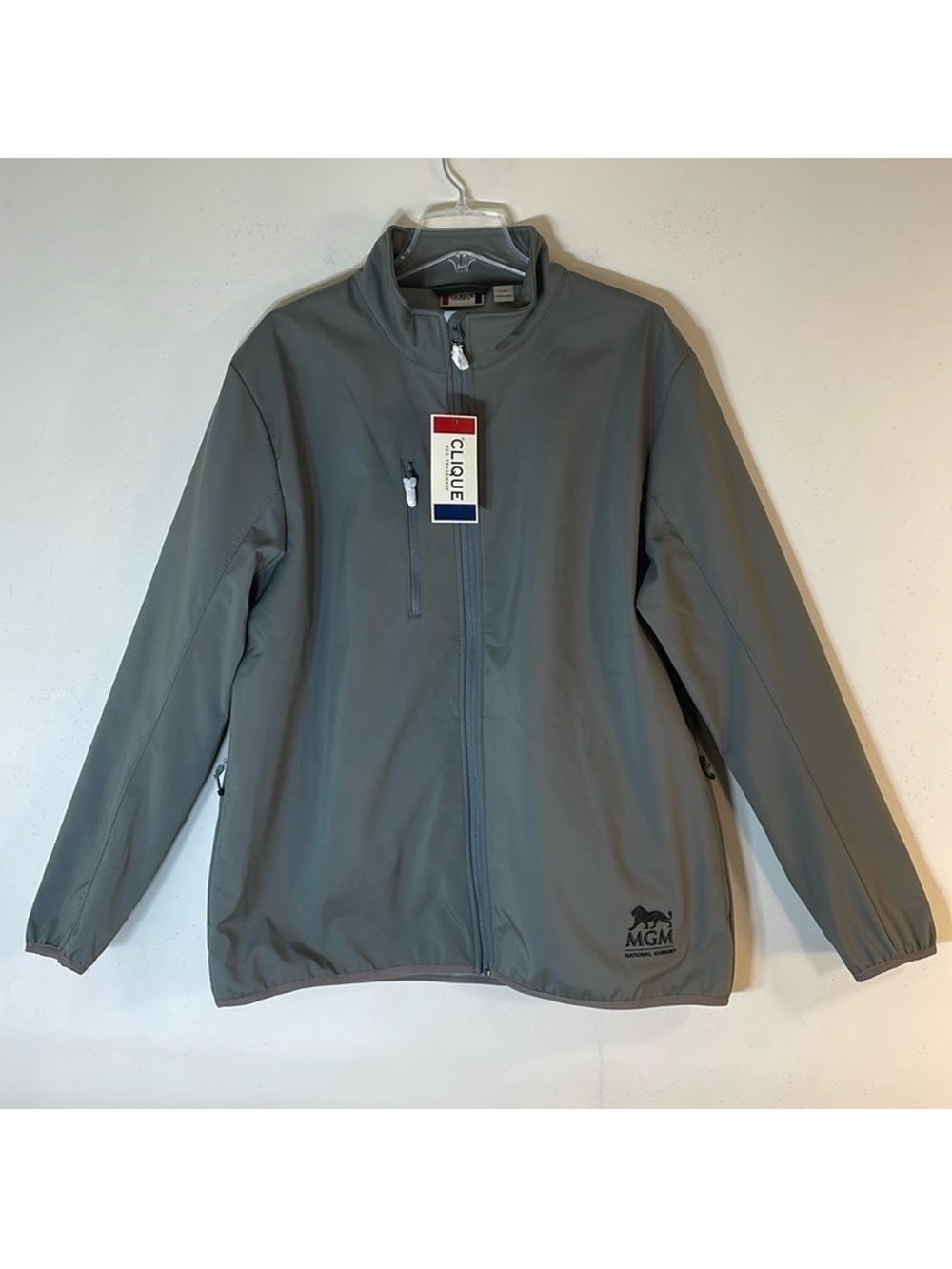 Clique Fleece Lined Full Zip Jacket. Men’s Large. NWT.